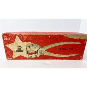 Vintage The York ~ Texan Model ~ Nut Sheller Nutcracker ~ San Angelo, TX ~ USA